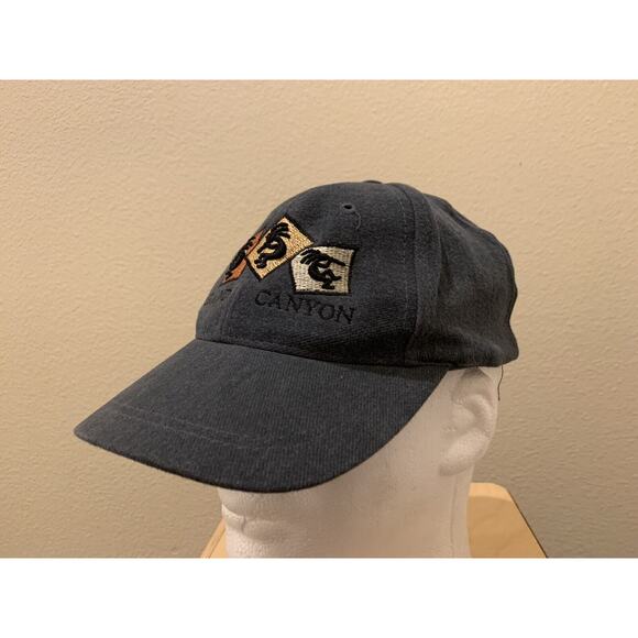 Grand Canyon Blue Adjustable Strapback Hat Fred Harvey Trading Company - Picture 4 of 10